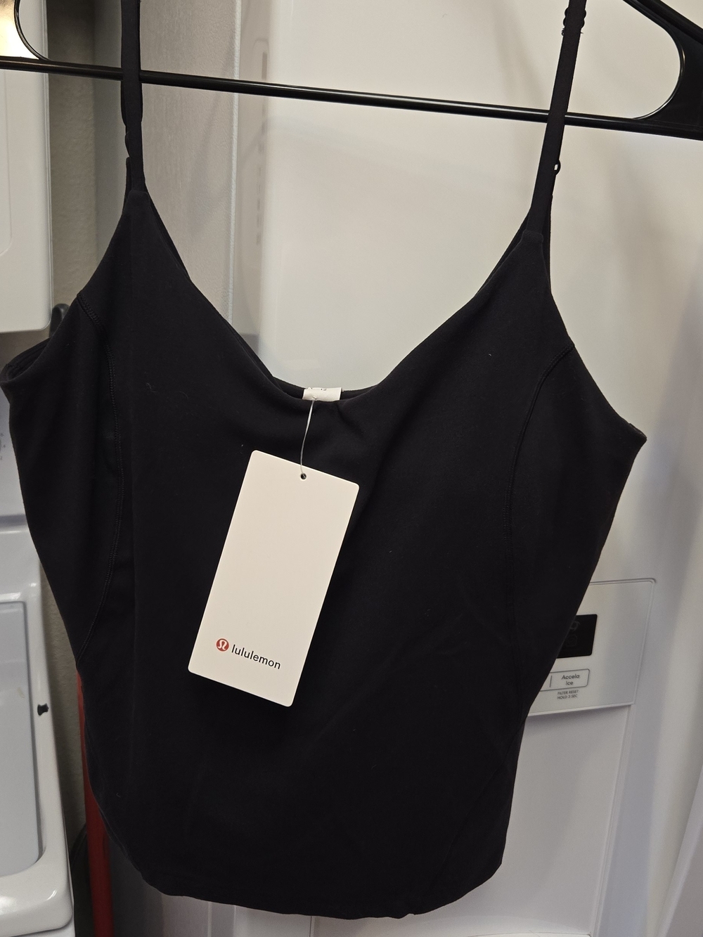 Lululemon Align Waist-Length Cami C/D Black Size 12 NWT